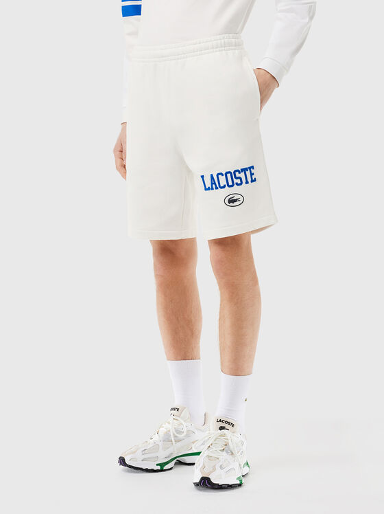 Organic cotton jogger shorts - 1