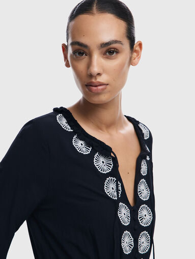 JACKSONVILLE dress with contrasting details - 3