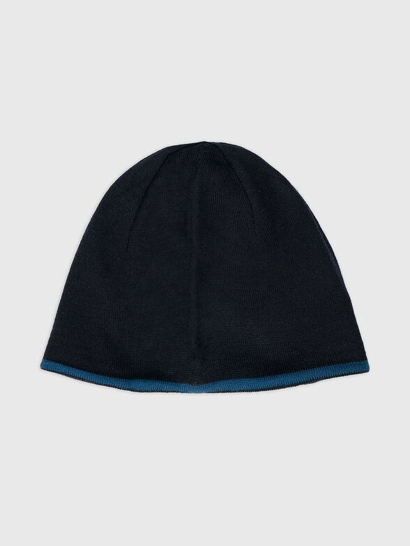 Reversible wool blend hat - 2