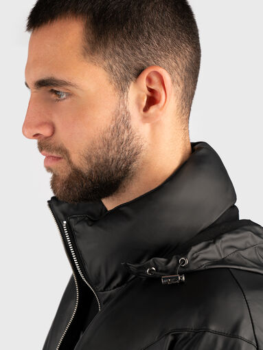 Black puffer jacket - 5