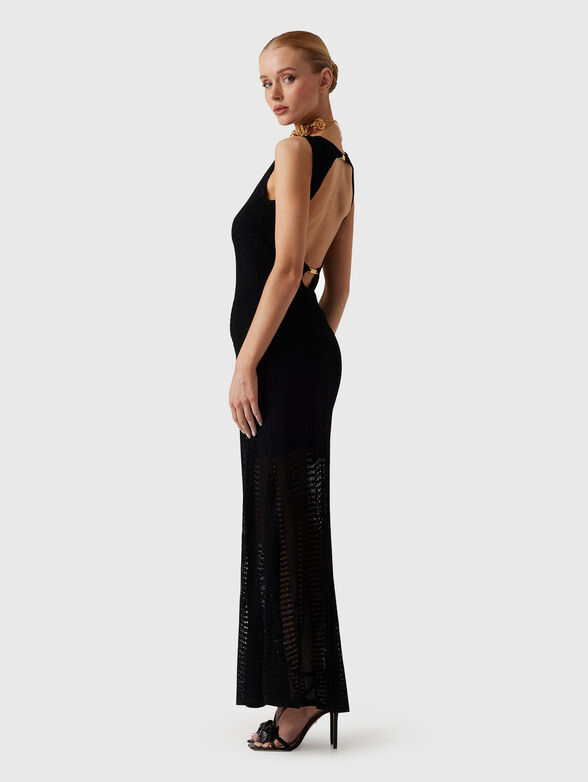 EMMA maxi dress with accented back - 4