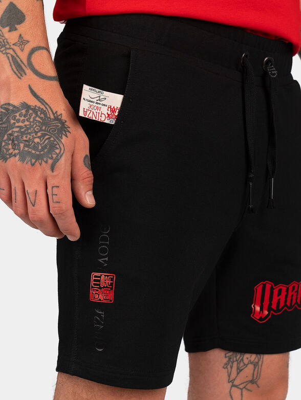 Shorts in black color - 4