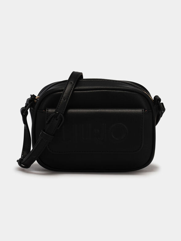 Crossbody bag with pocket and logo - 1