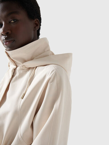 Hooded rain coat  - 5