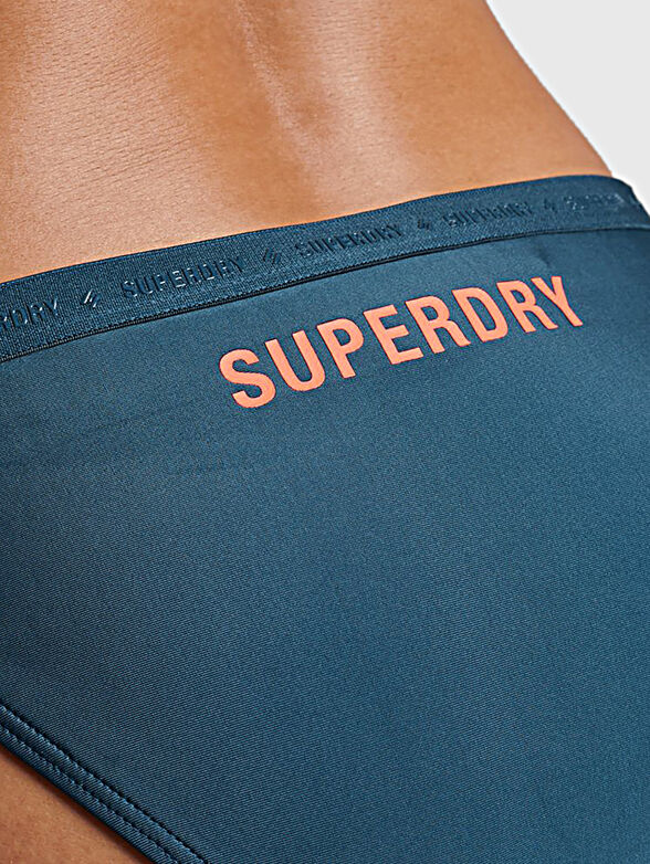 Bikini bottom with accent logo  - 4