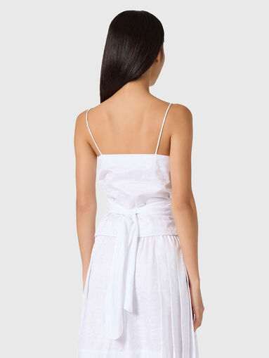 Cotton top with thin straps - 3