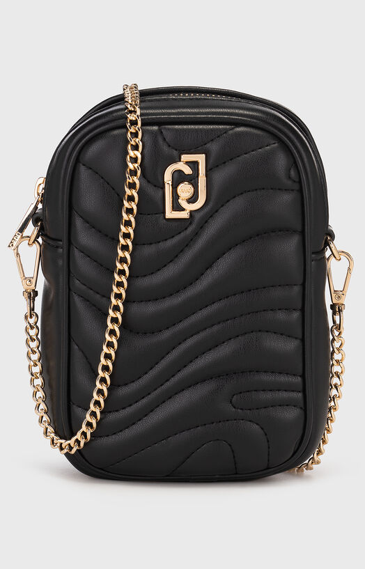 Mini crossbody bag in pink brand LIU JO —