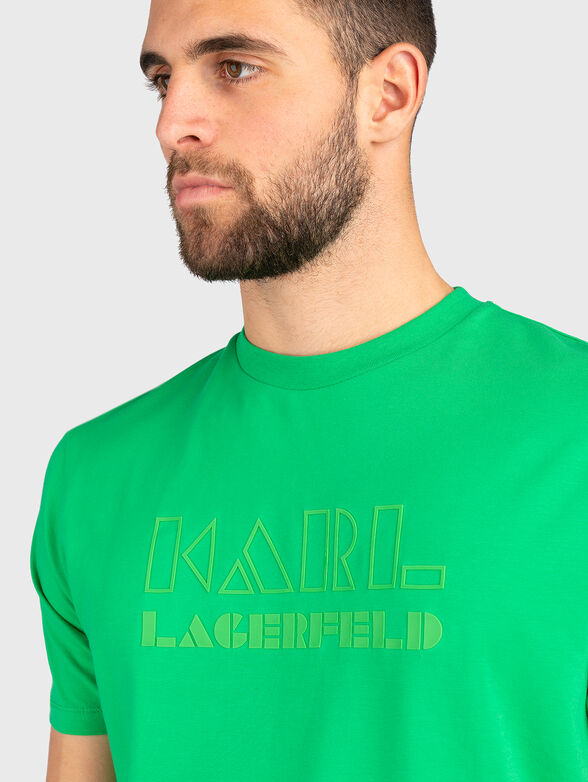 T-shirt with logo detail  - 4