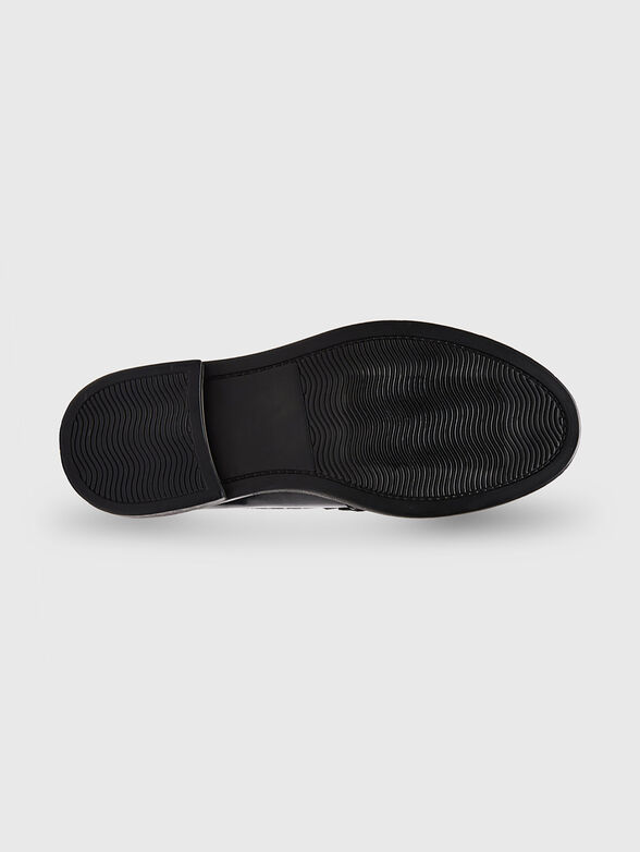 HARLOE leather loafers with eyelets - 5