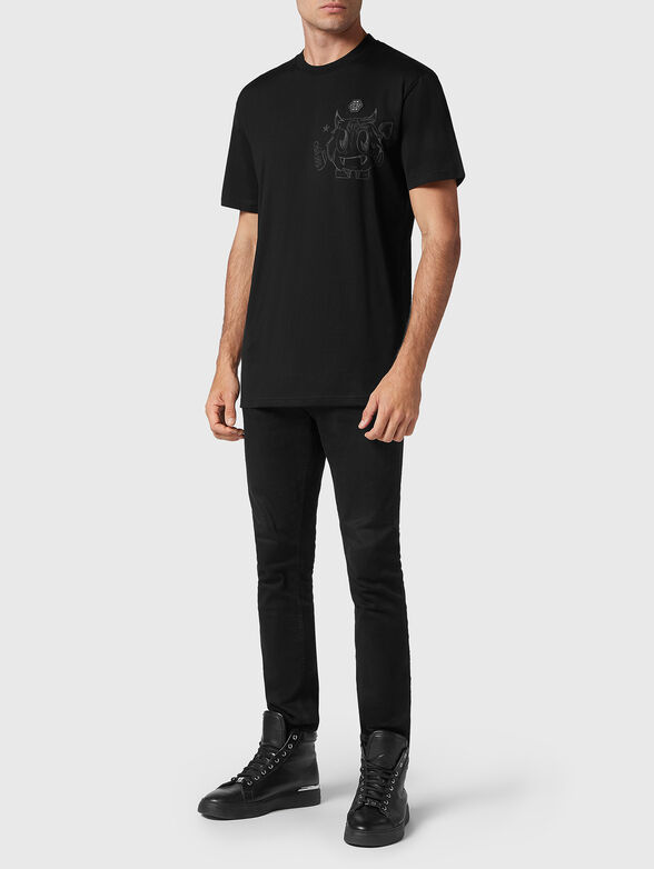 T-shirt with accent back - 3
