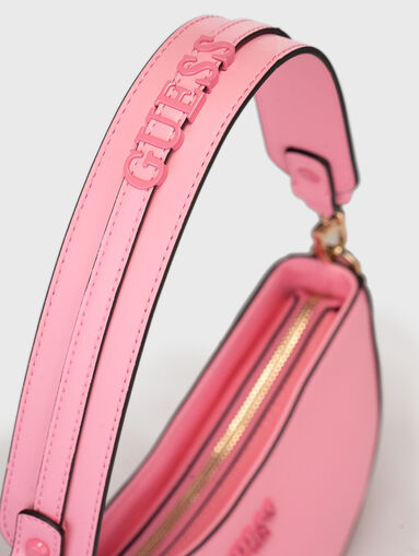 SARITA pink bag with logo details - 4