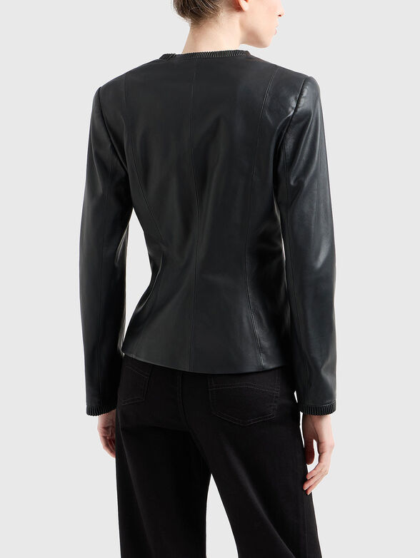 Slim nappa leather jacket - 3