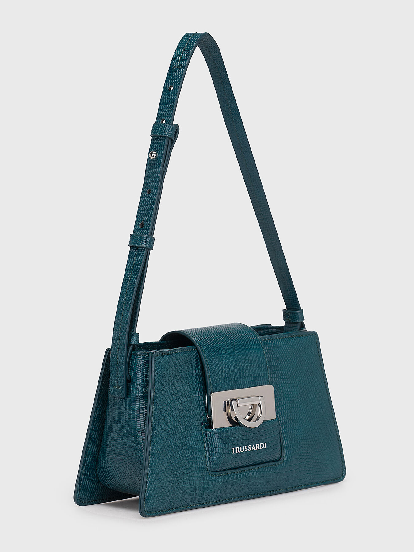 IVY shoulder bag with metal detail brand TRUSSARDI