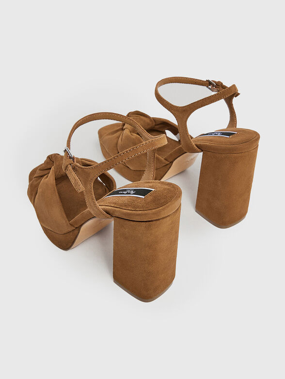 LENNY sandals with block heel - 3