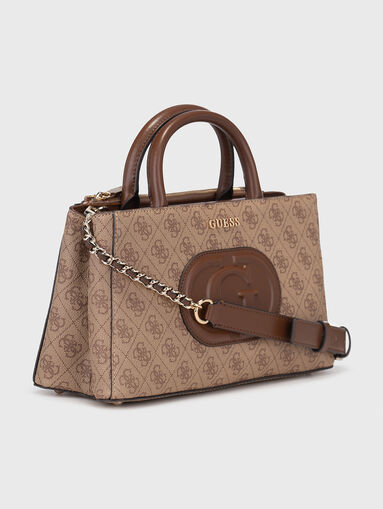 Crossbody bag with logo accent - 4