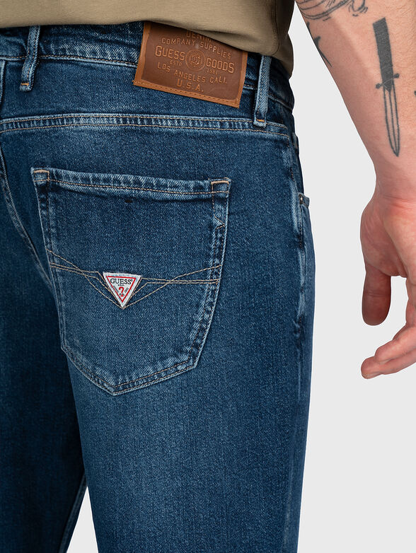 DRAKE dark blue jeans - 3