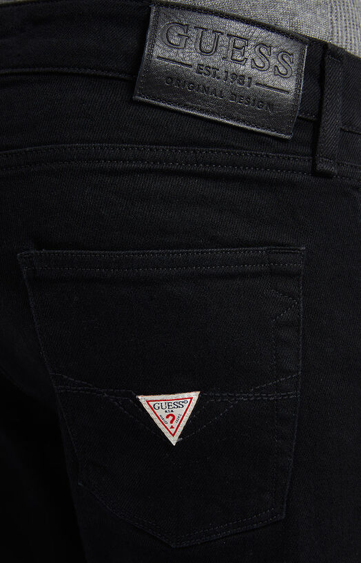 CHRIS black skinny jeans brand GUESS —