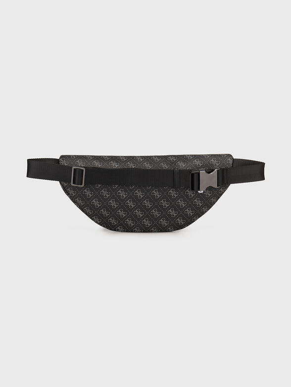 Black faux leather bag  - 2