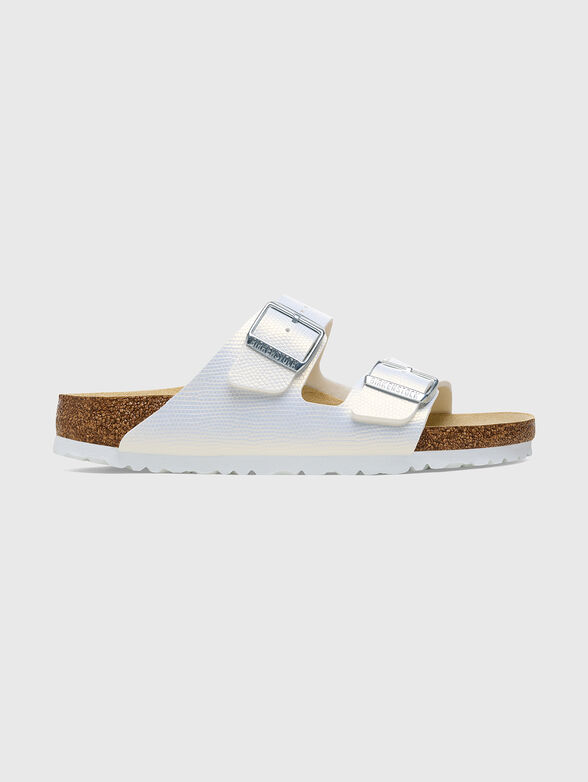 ARIZONA slippers with pearl effect - 1