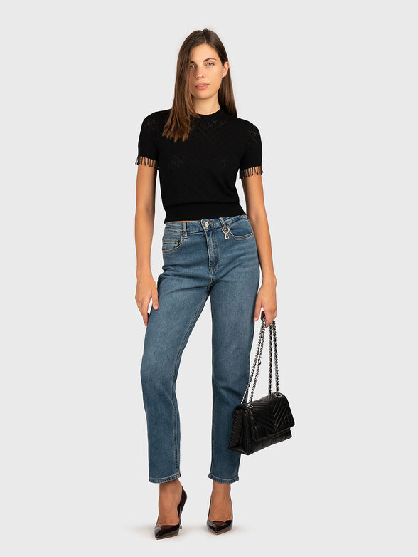 Slim short sleeve sweater - 2