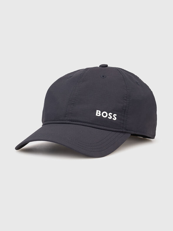 Baseball cap with contrasting logo - 1