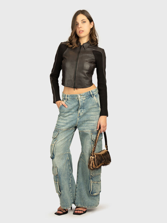 L-TOTEM-P1 leather jacket - 2