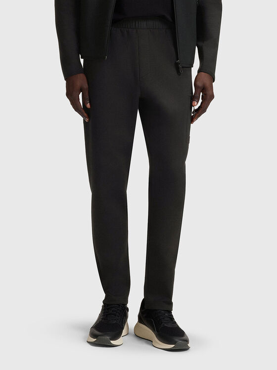 Sports trousers with elastic waist - 1