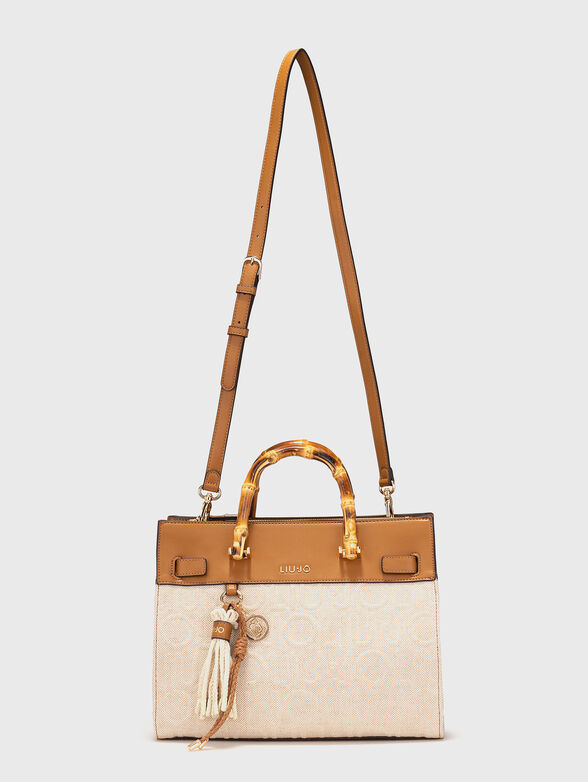 Bag with contrasting textures  - 2