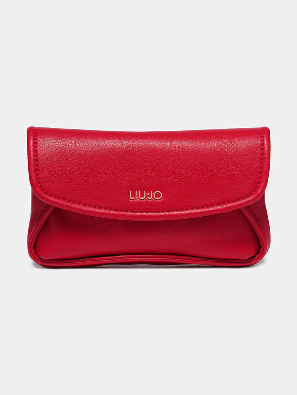 Black belt bag with chain details - 1