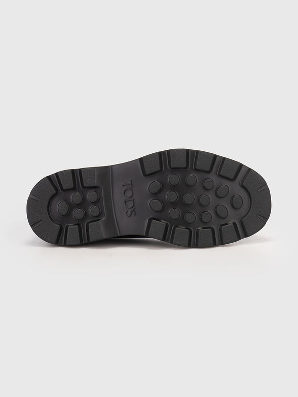 Lace-up leather shoes - 4