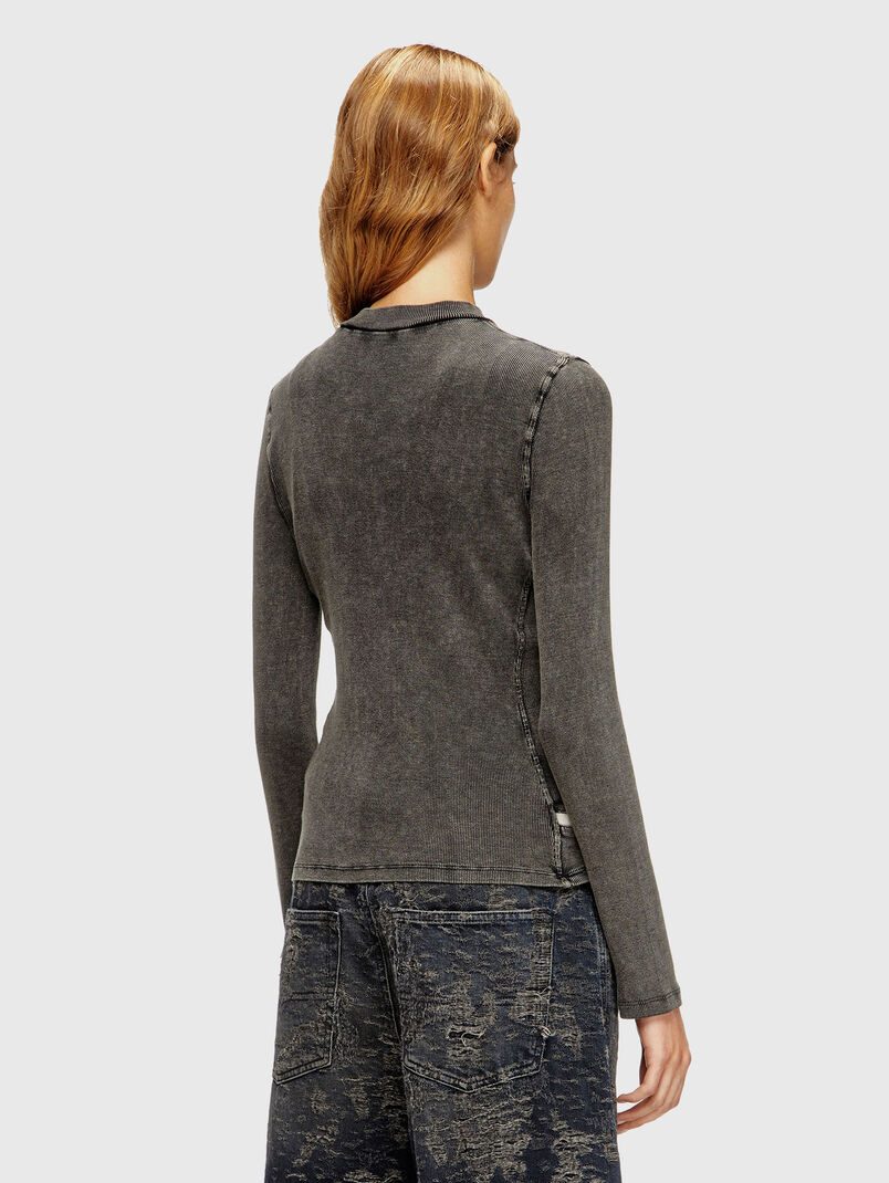 T-MOKKY-LS long sleeved cotton blouse - 3