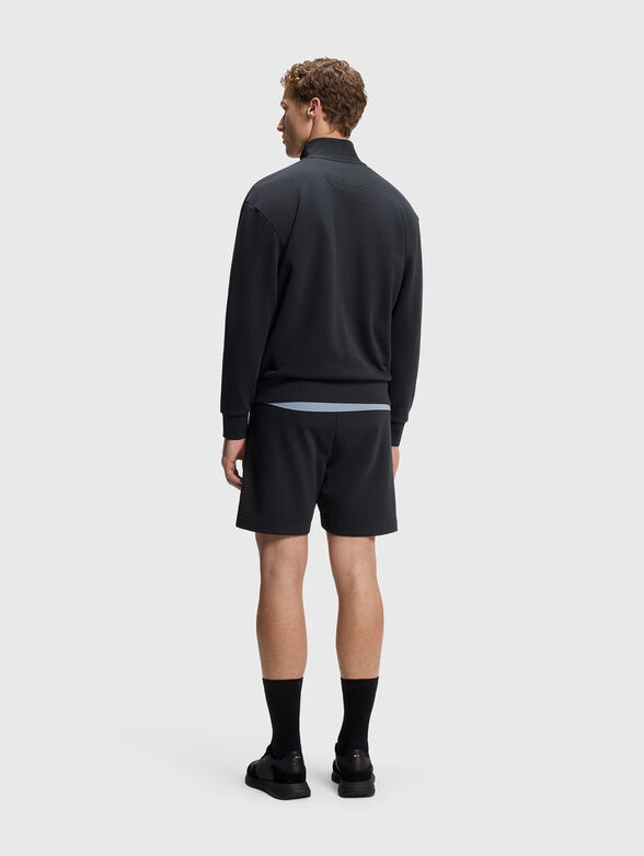 Zip-up sweatshirt with logo detail - 3