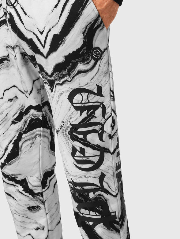 Tracksuit with marble print - 4