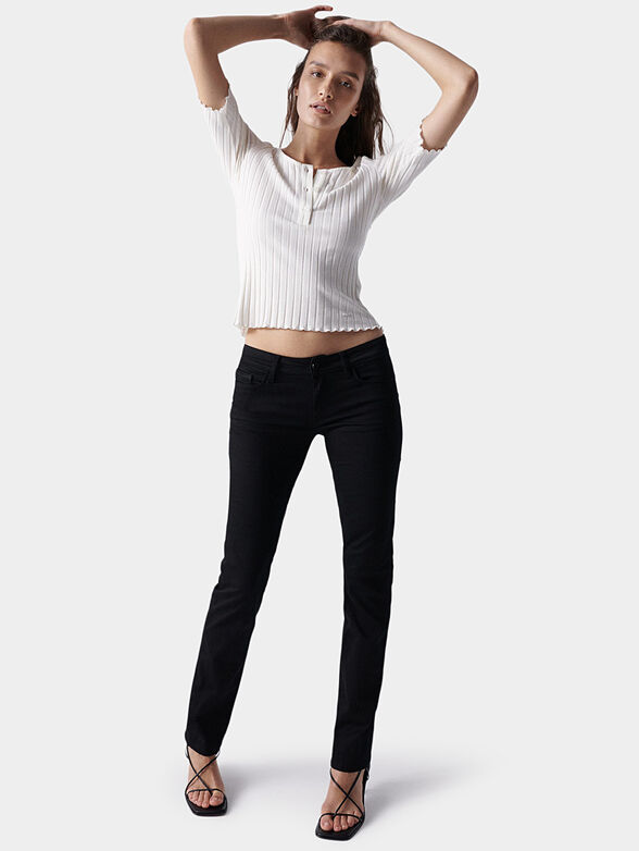Black jeans with push up effect - 1
