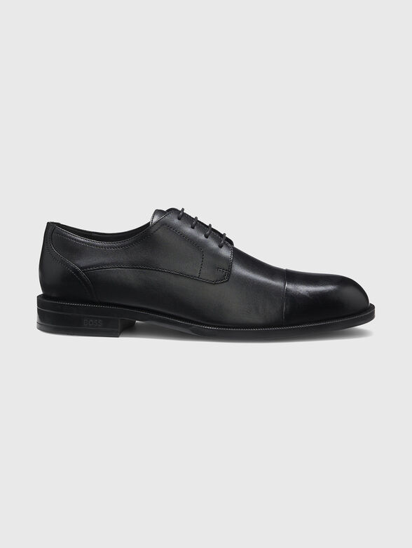 Black derbi shoes - 1