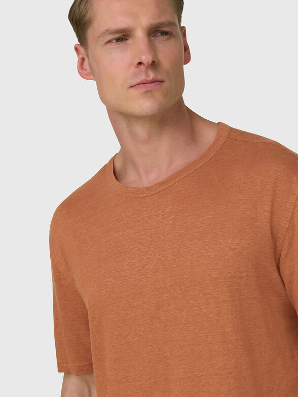 Linen t-shirt - 4