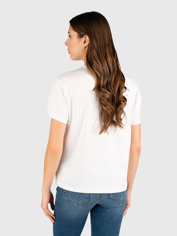 Black T-shirt with sequins - 3