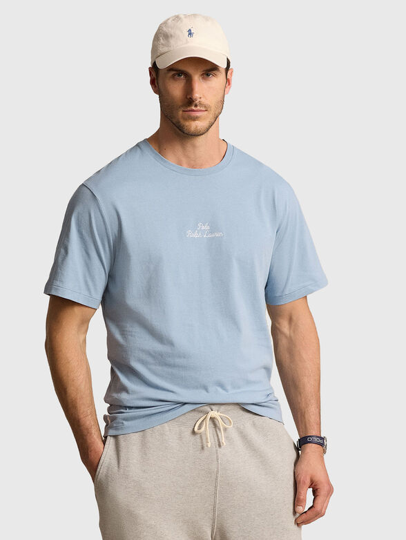 Cotton T-shirt with logo - 1