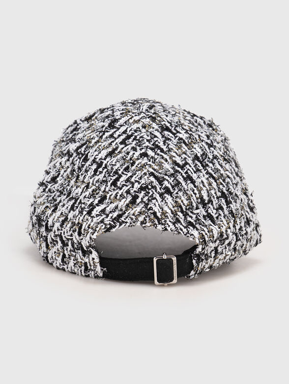 K/SIGNATURE bouclé hat - 2