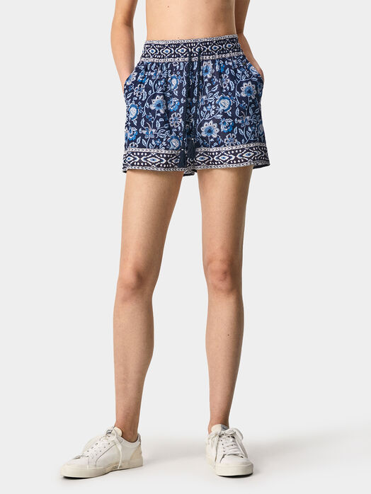 MAUD shorts with floral print