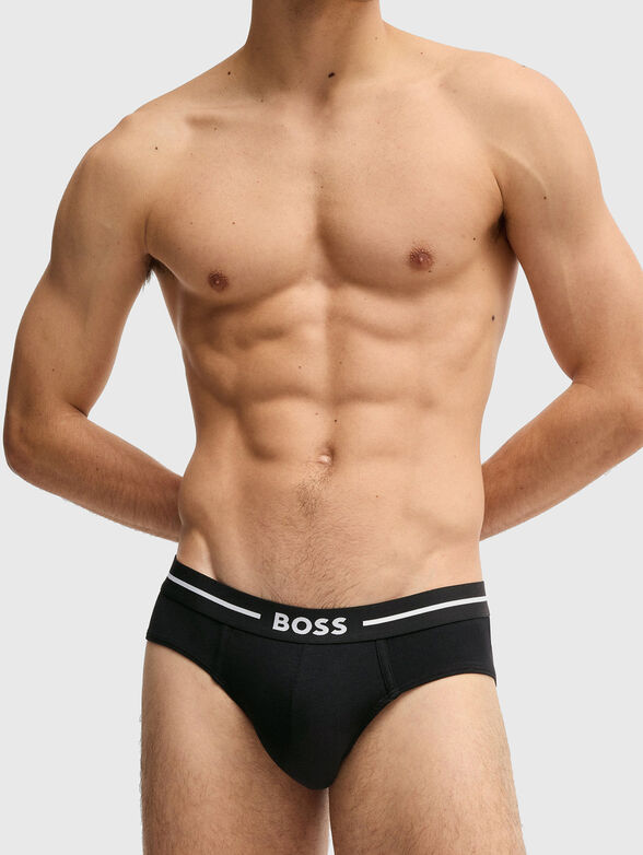 Set of three pairs of cotton briefs - 4