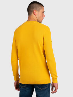 Yellow cotton sweater - 4