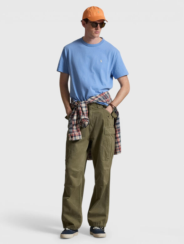 Cotton T-shirt with a crew neck - 2