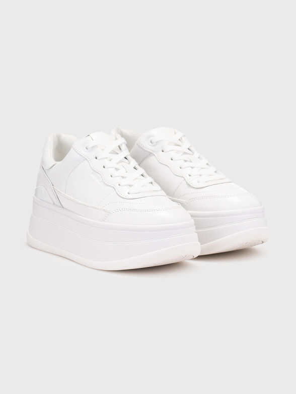 HAYES leather platform shoes - 2