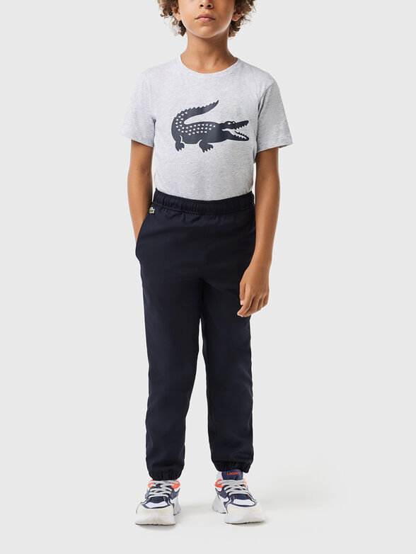 Dark blue sports trousers - 1