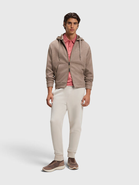 Sweatshirt with two-way zip - 2