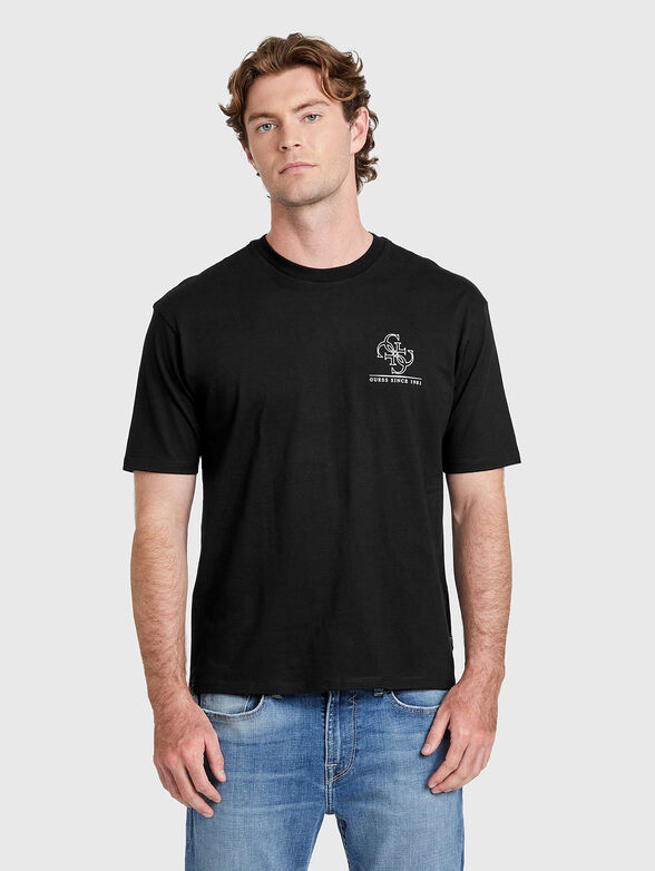 T-shirt with accent back - 1