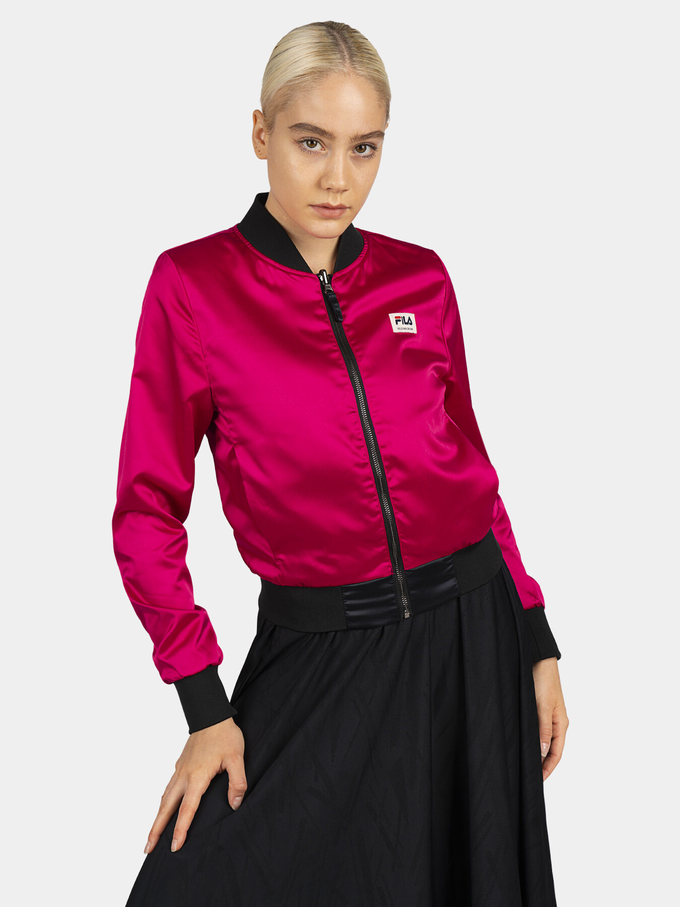 Bomber jacket fila hotsell
