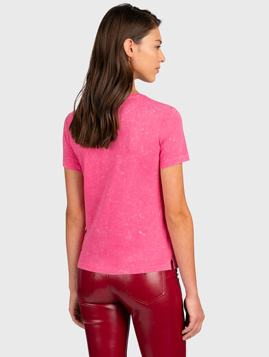 OLARIA T-shirt in pink color - 4