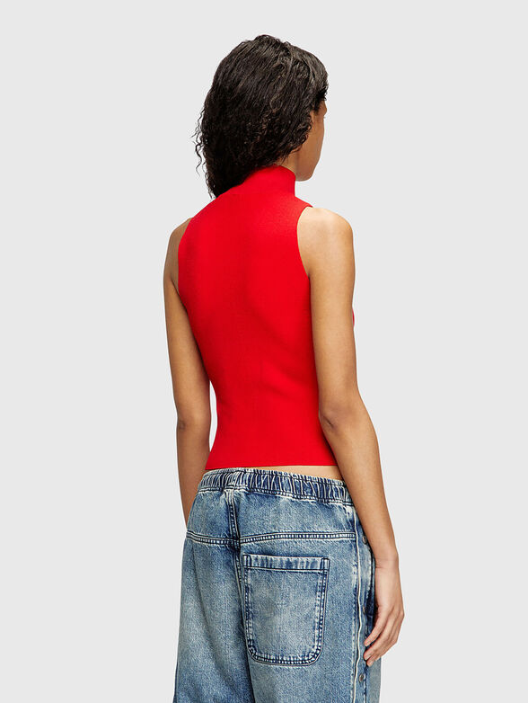 M-ONERVAX black knit top  - 3